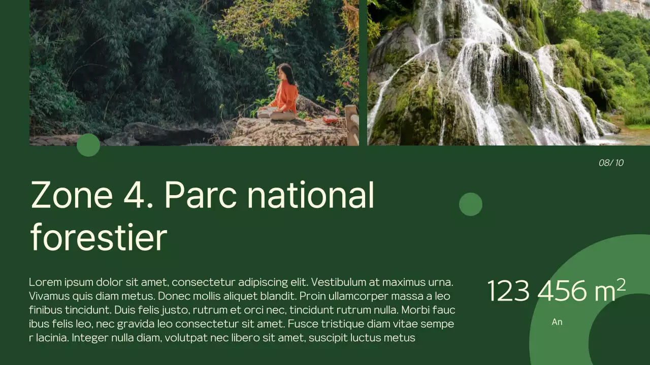 Matériau de classe de protection de l'environnement vert et moderne