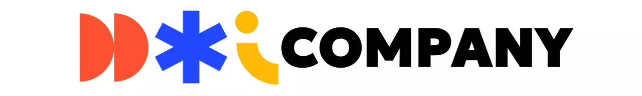 様々な図形を活用したカラフルな機関ロゴ。