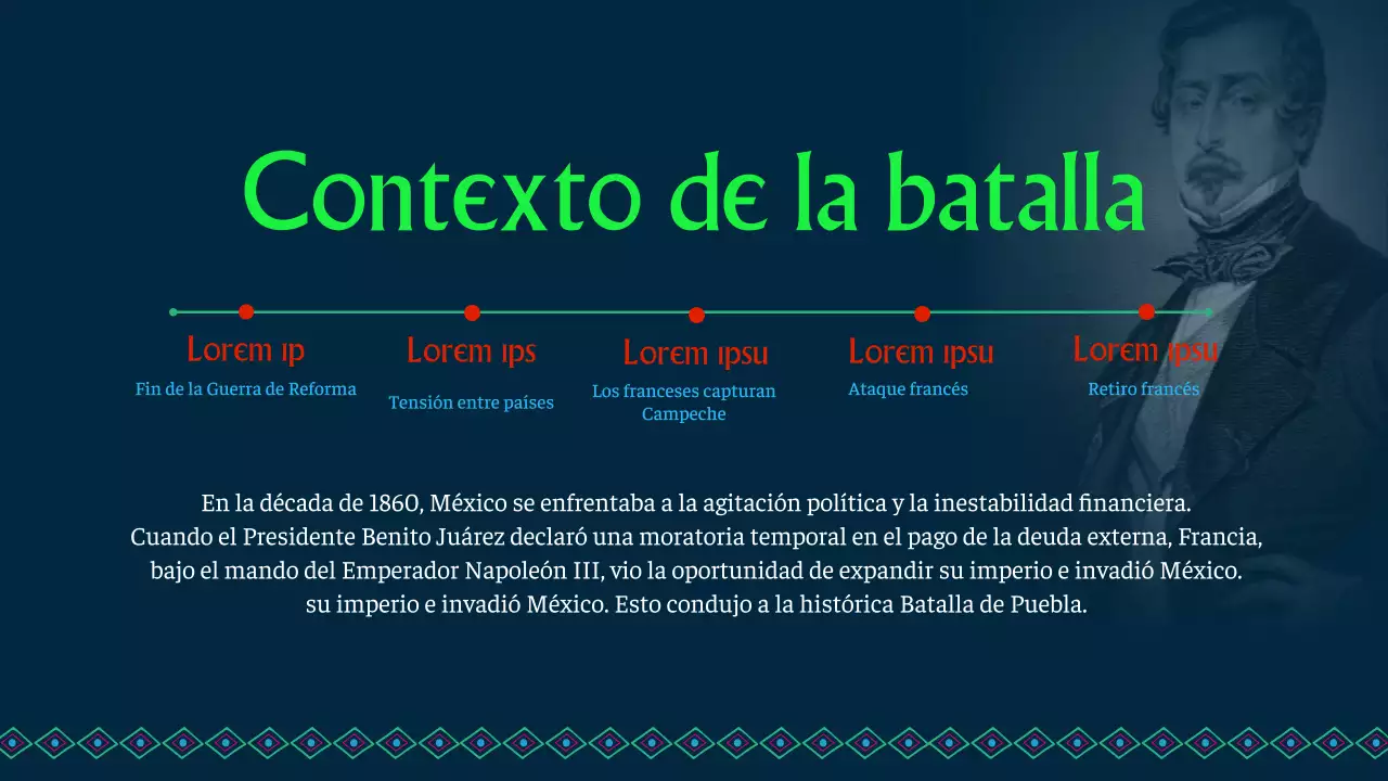 Materiales de estudio sobre la historia del Cinco de Mayo en la Armada