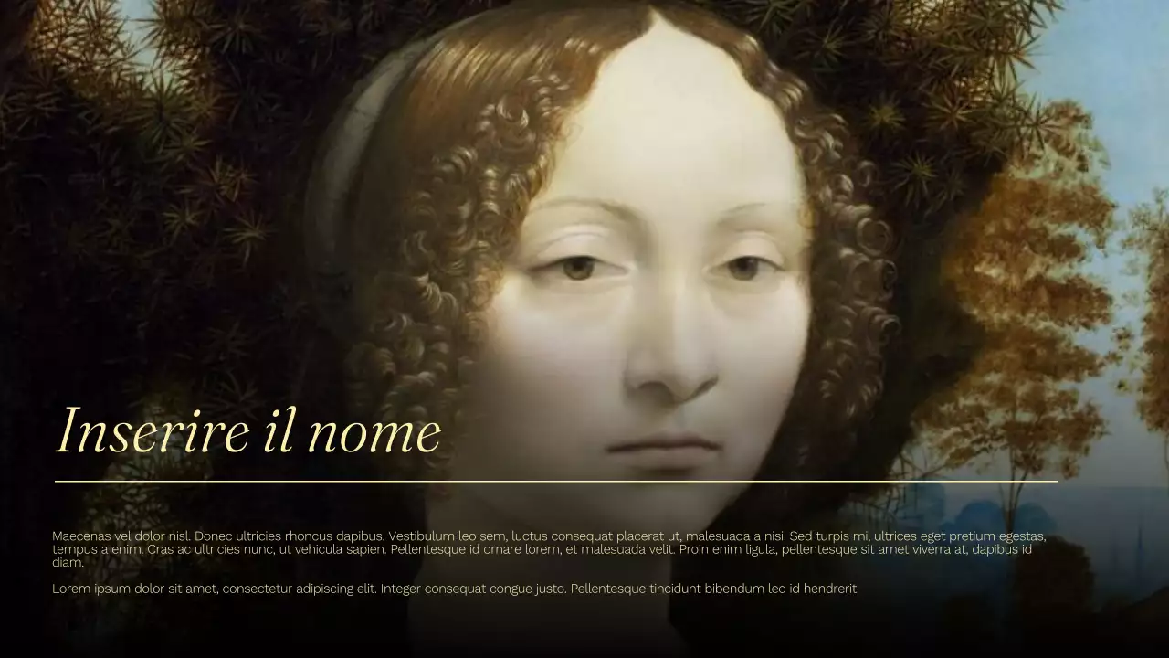 Relazione sulla pittura nera del Rinascimento