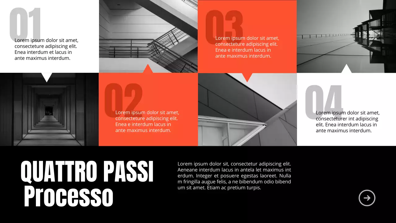 Orange Bold Business Introduzione dell'azienda