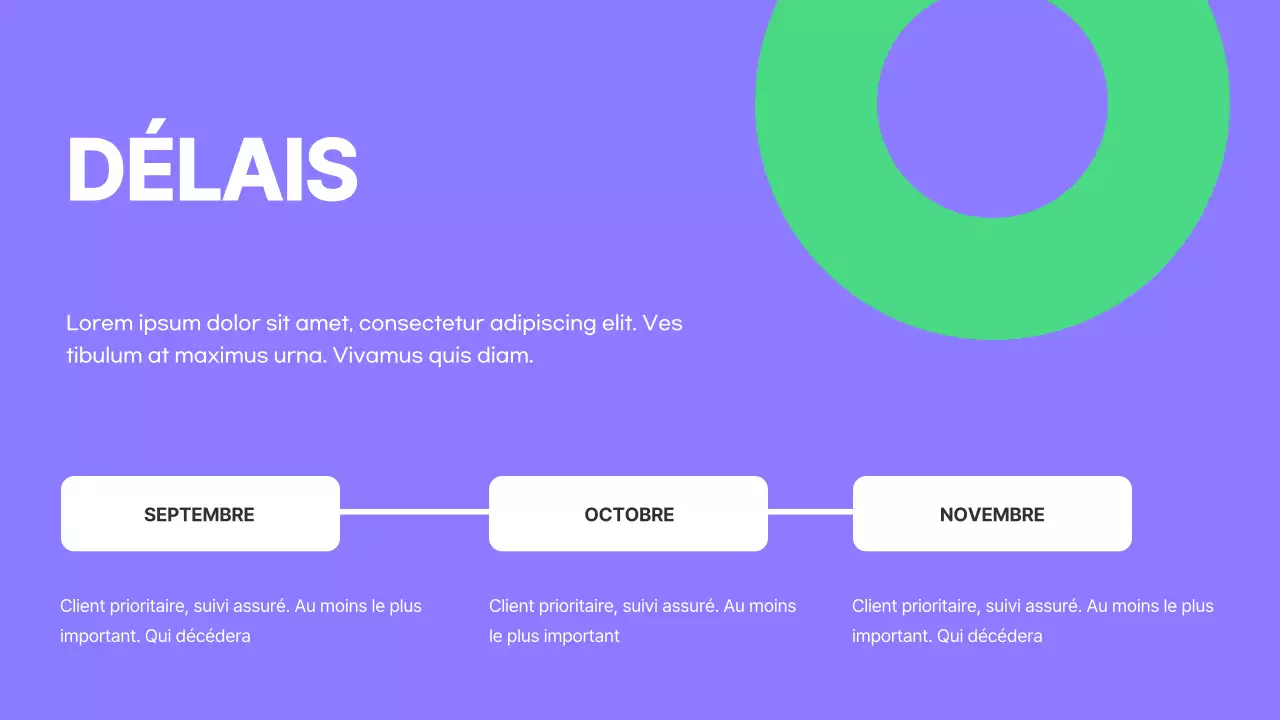 Campagne de stratégie marketing moderne pourpre et verte