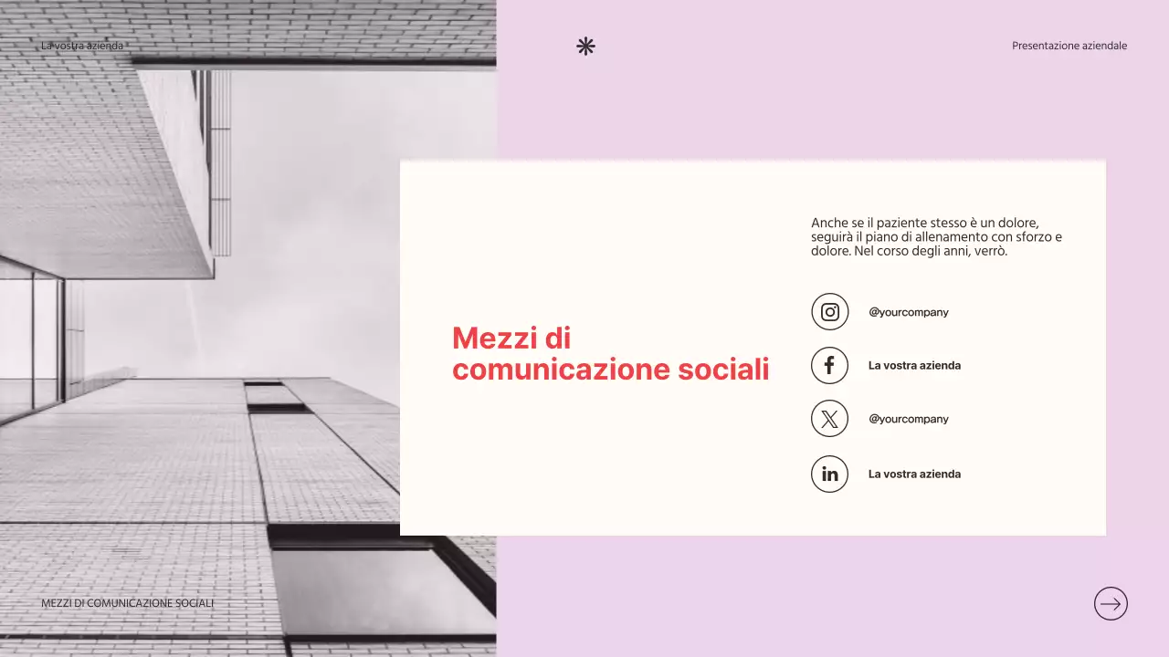 Soft Pink Clean Business Introduzione dell'azienda