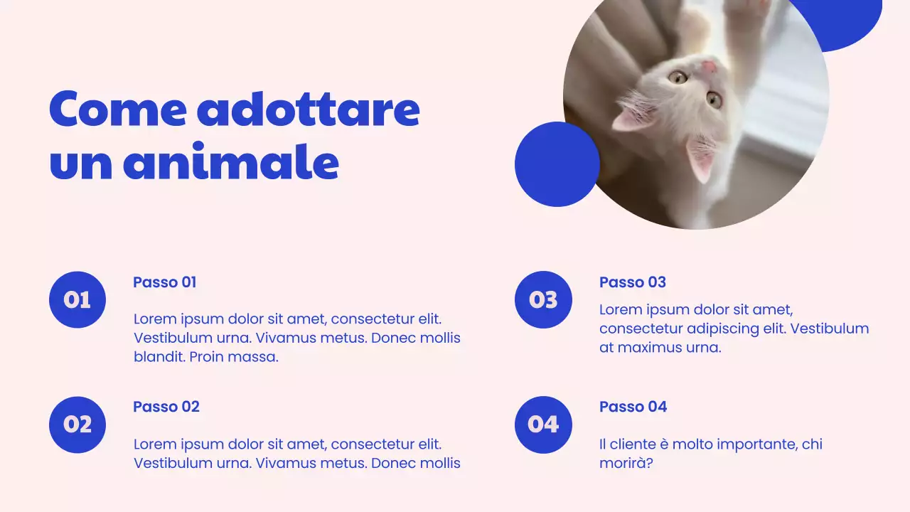 Campagna del Centro adozioni moderne blu e rosa