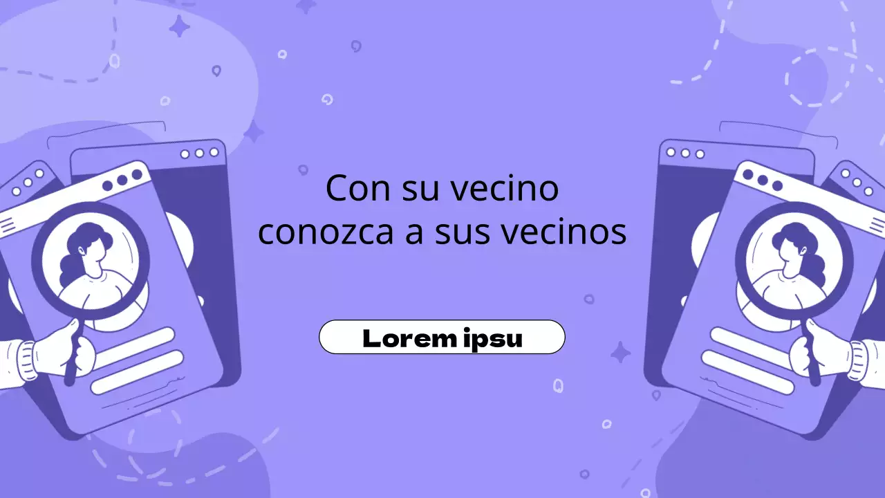 Pop-art malva tarjeta de preguntas planificador