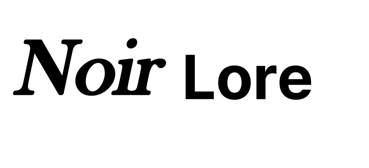 Logo simple et élégant avec variation de texte en noir