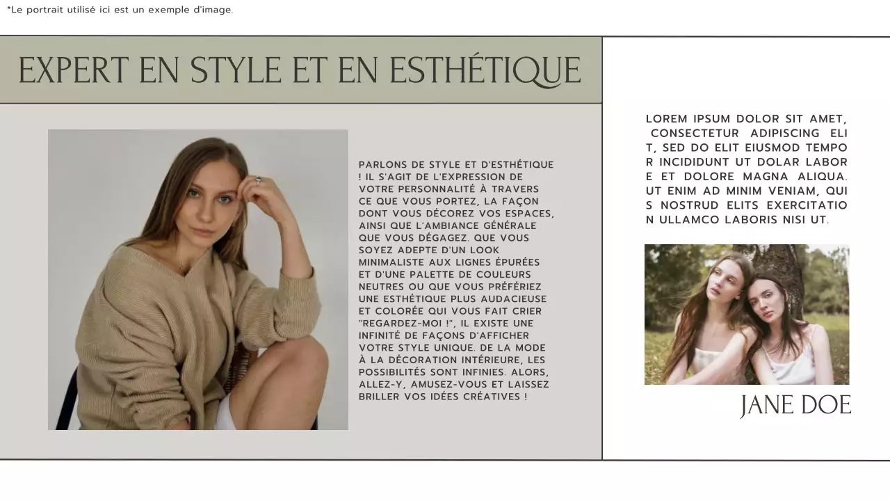 Gris et kaki Tendance Fashion Stylist Blog Promotion