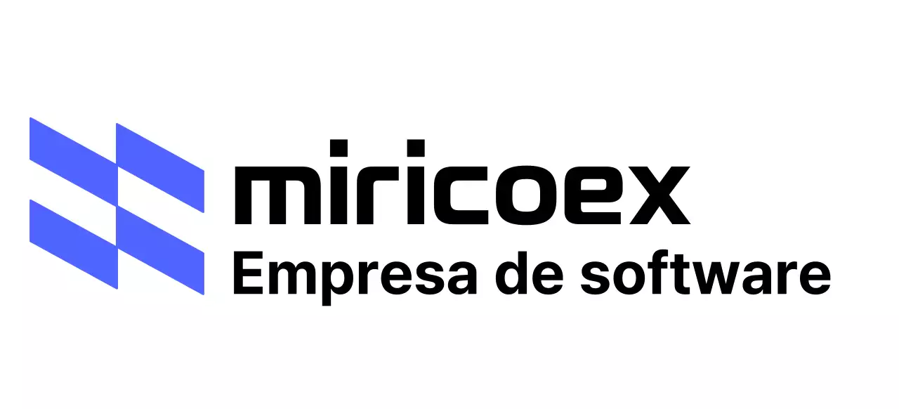 Logotipo corporativo con un concepto de forma inclinada