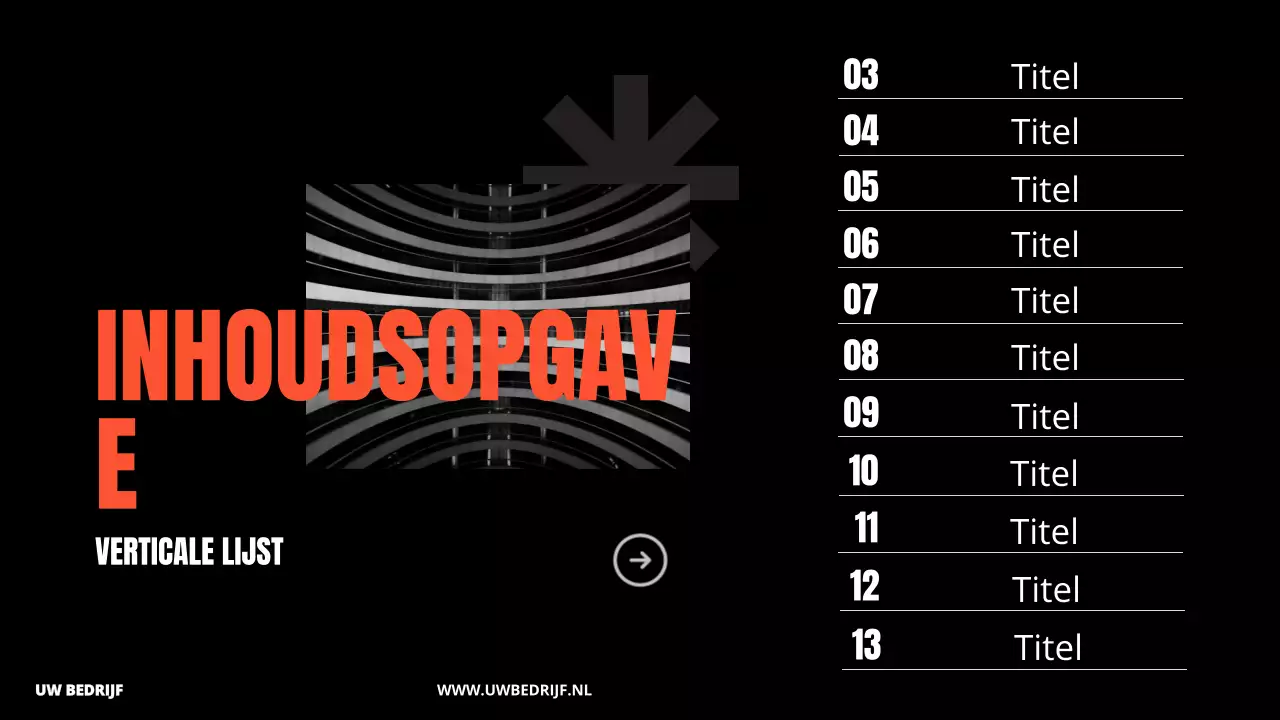 Orange Bold Bedrijf Introductie