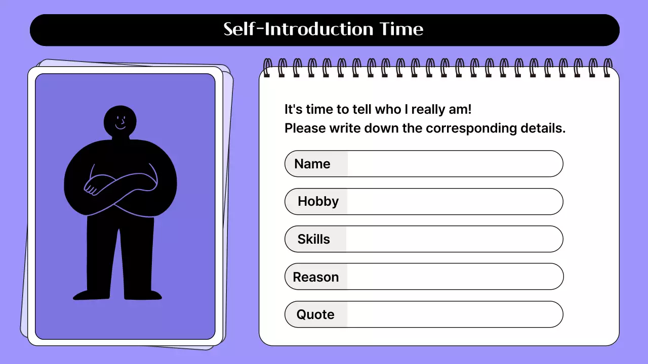 Purple Modern Social Event Invitation Presentation