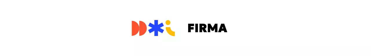 Ein farbenfrohes institutionelles Logo mit einer Vielzahl von Formen