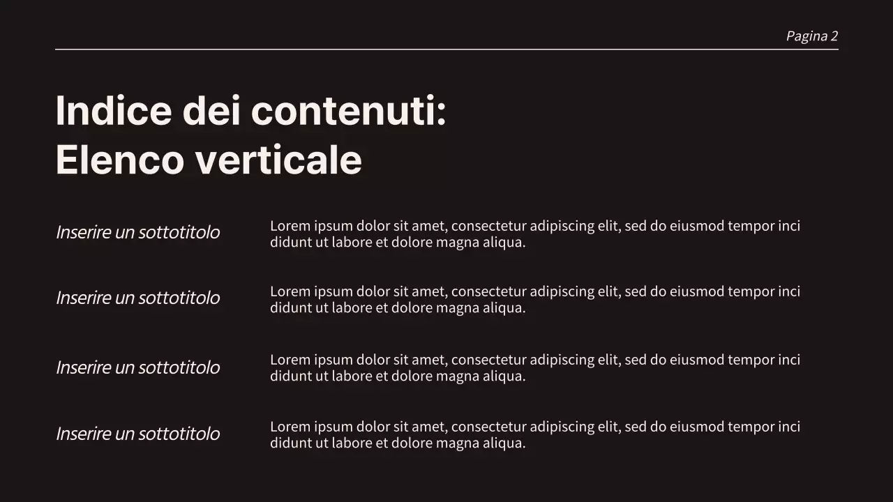 Pagine di presentazione delle tendenze in beige e nero con vari layout Presentazione del prodotto