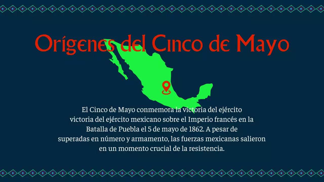 Materiales de estudio sobre la historia del Cinco de Mayo en la Armada