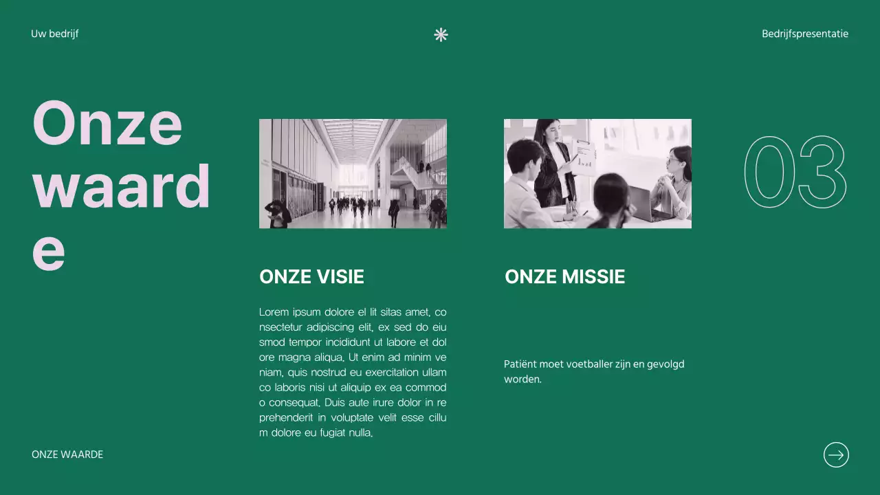 Soft Pink Clean Bedrijfsintroductie