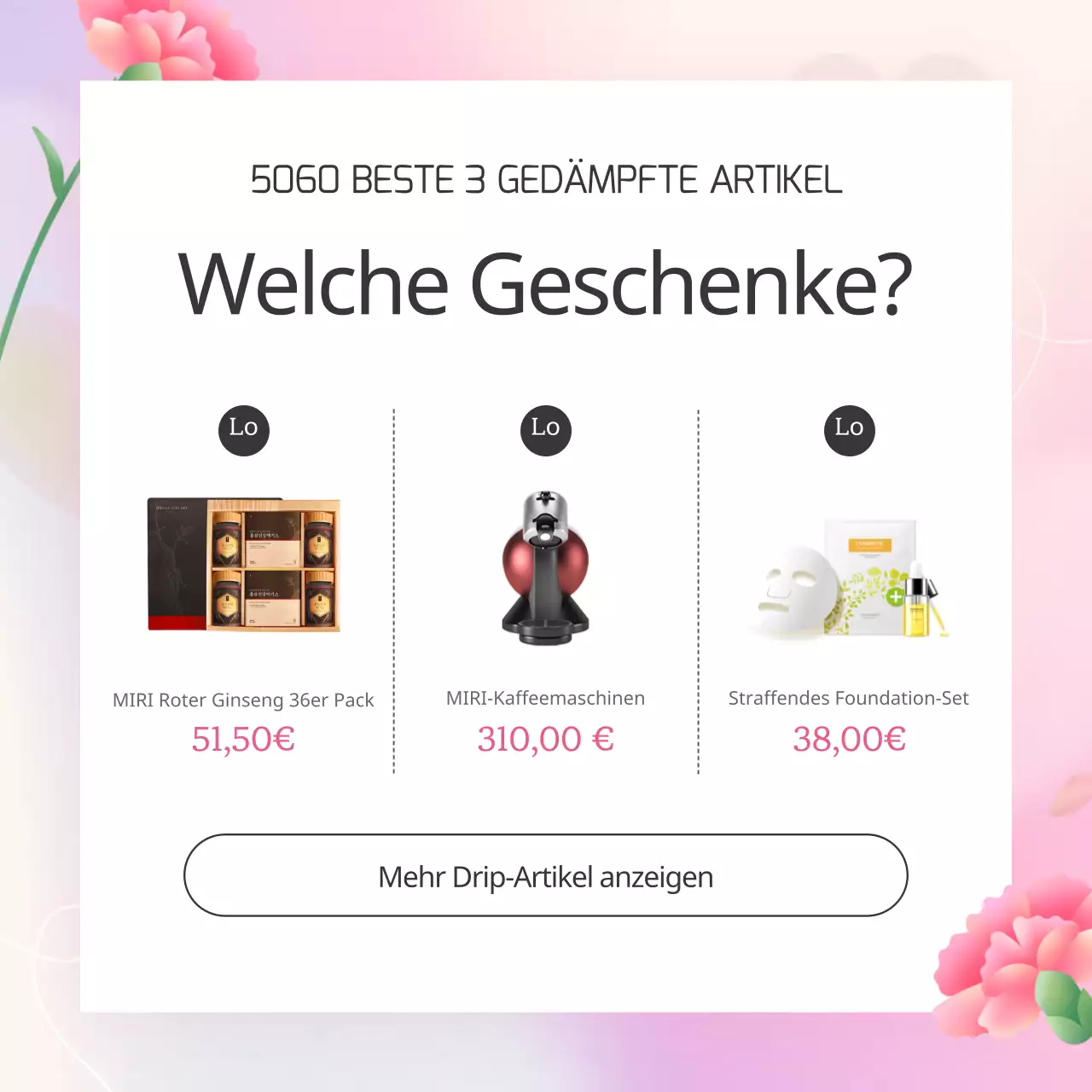 Unsere Lieblingsgeschenke für Eltern zum Muttertag in Mauve