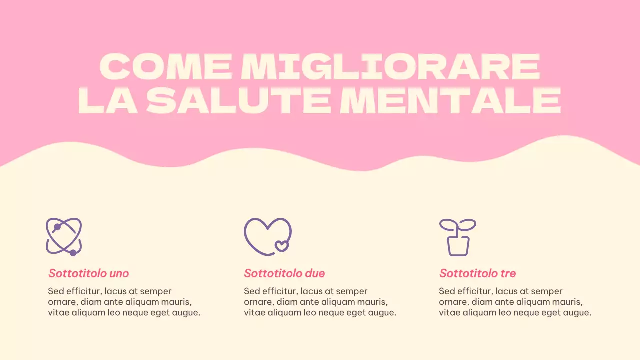 Guida rosa semplice alla salute mentale