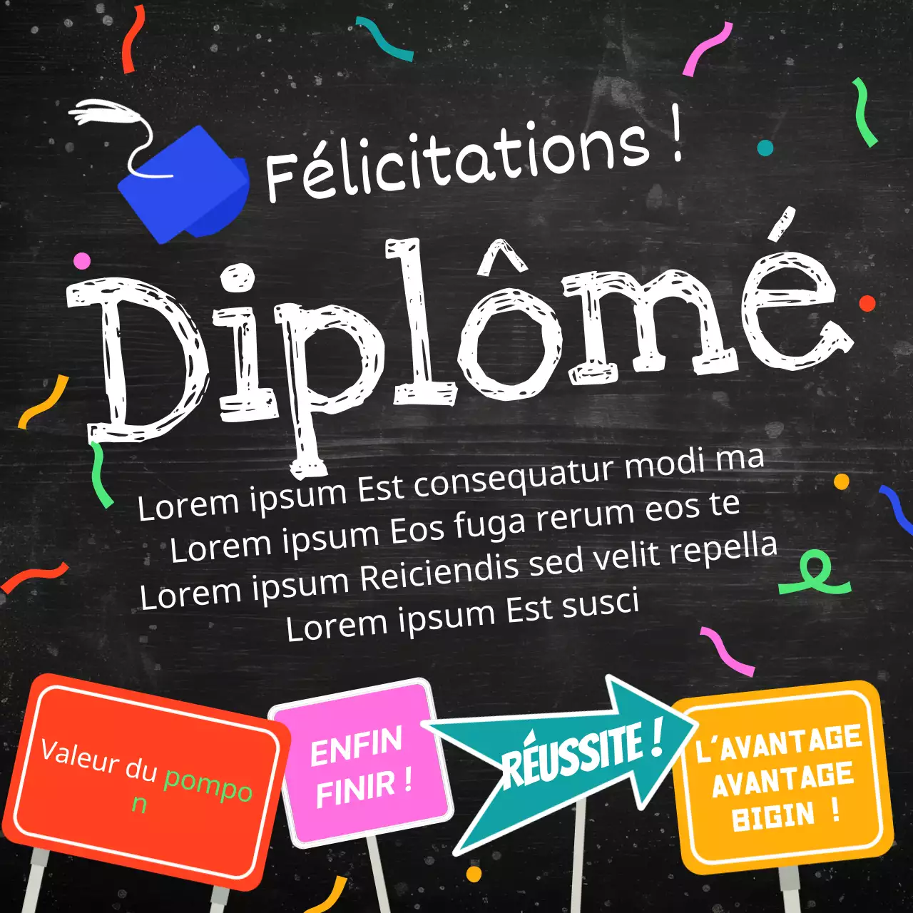 Photomaton Black Pop Graduation Party Pop-up