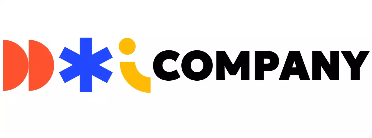 Colorful institutional logos with a variety of shapes