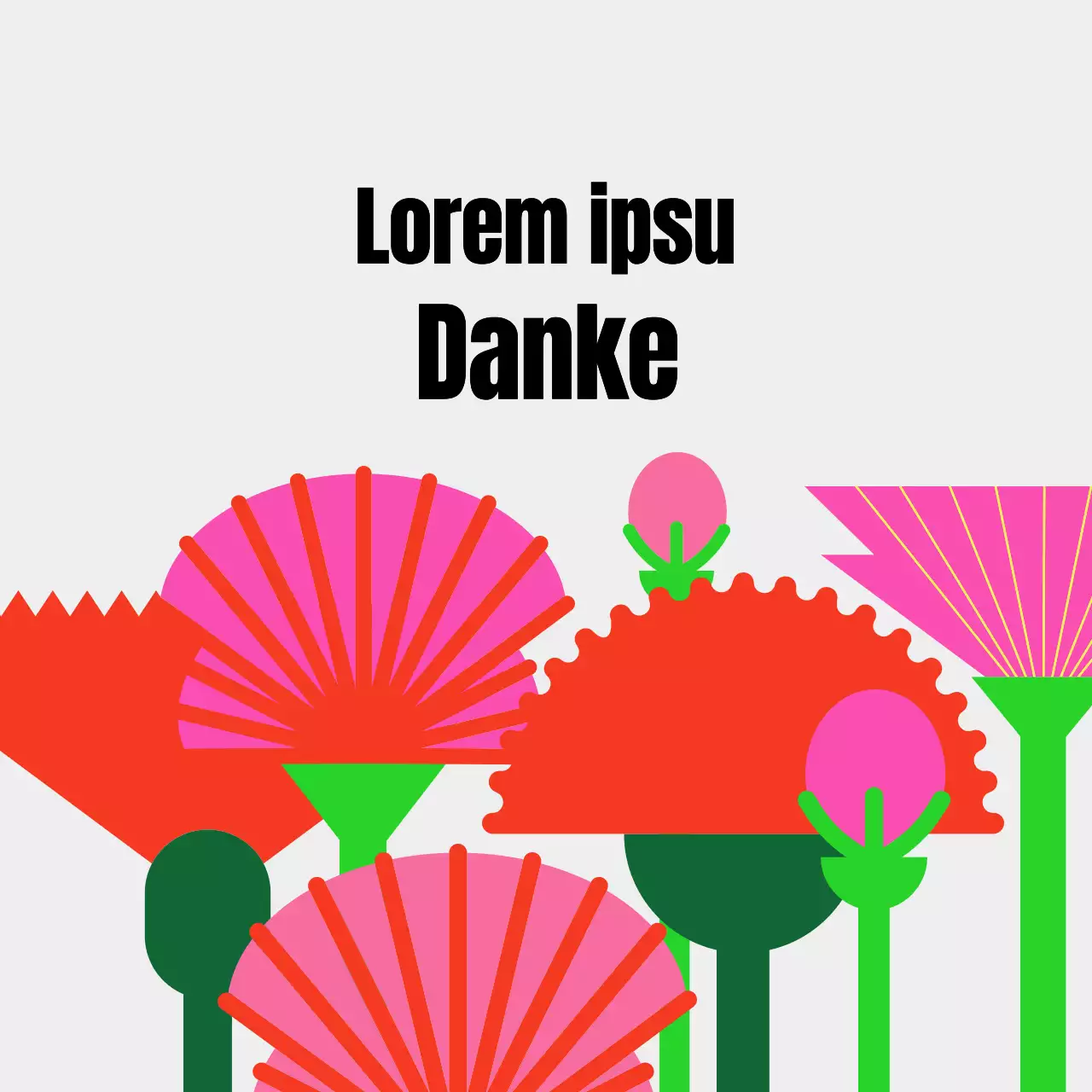 Ein Feld von Teacher's Day Nelken auf einem hellen Hintergrund