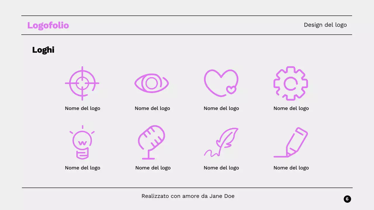 Portafoglio Lilla Basic Bold