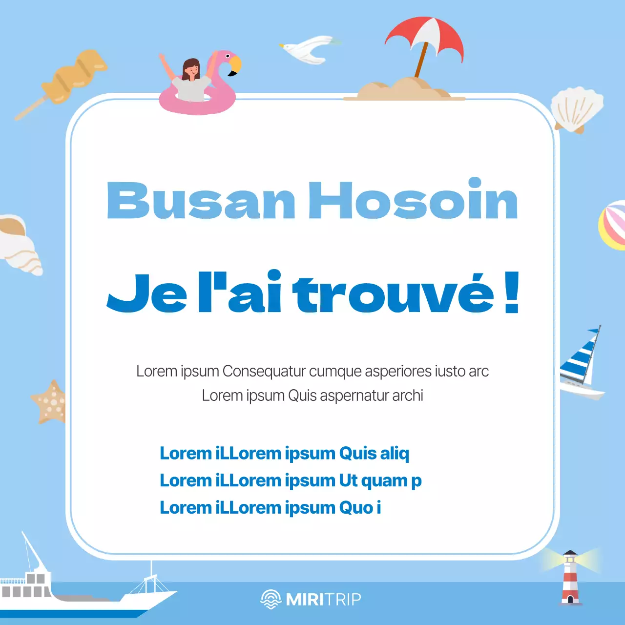 Promouvoir les quartiers bleu clair et beige de Busan