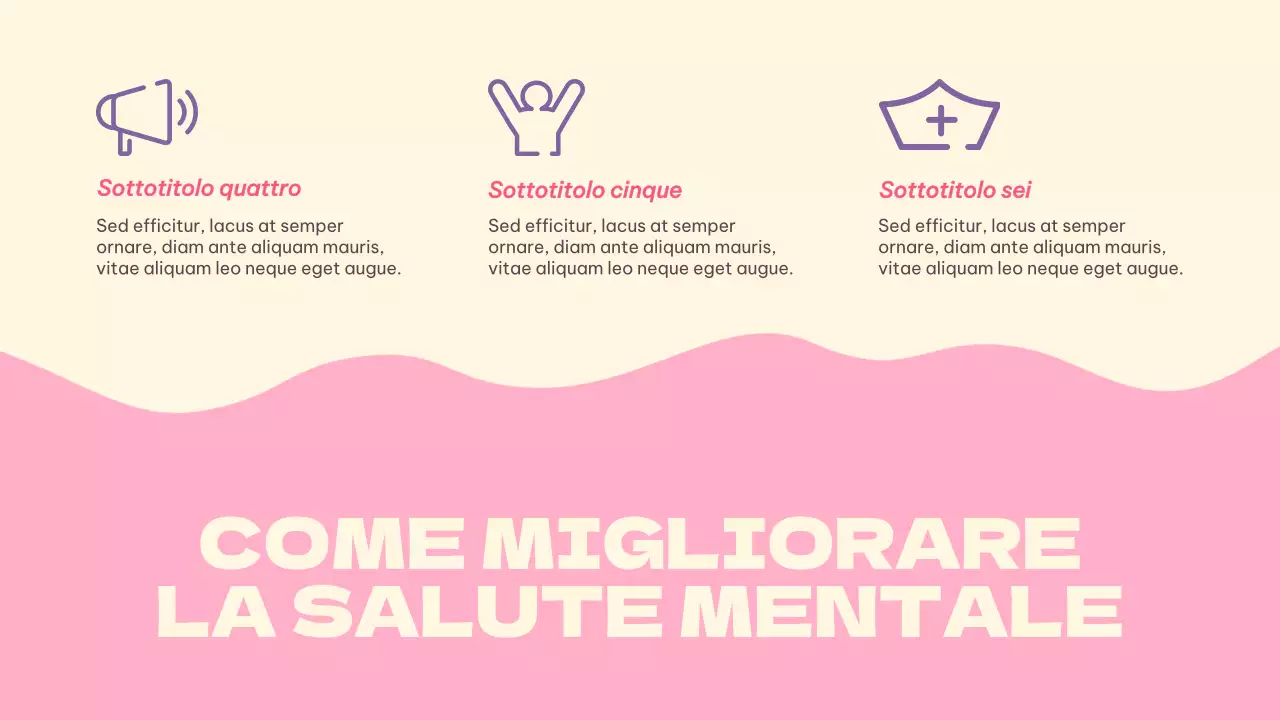 Guida rosa semplice alla salute mentale