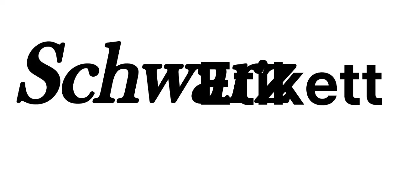Einfaches, stilvolles Logodesign mit schwarzer Textvariante