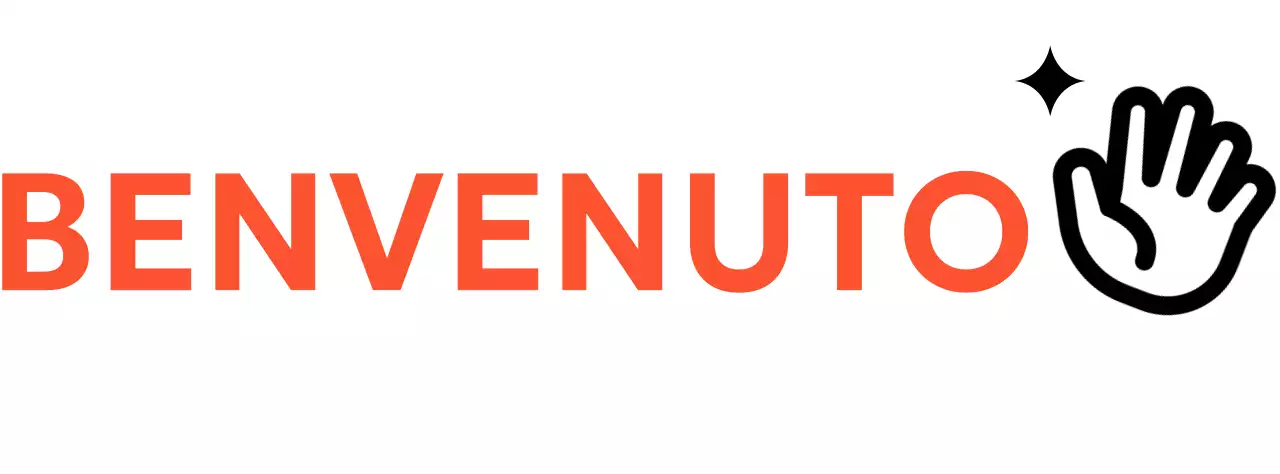 Kit di benvenuto con un concetto semplice in nero e rosso