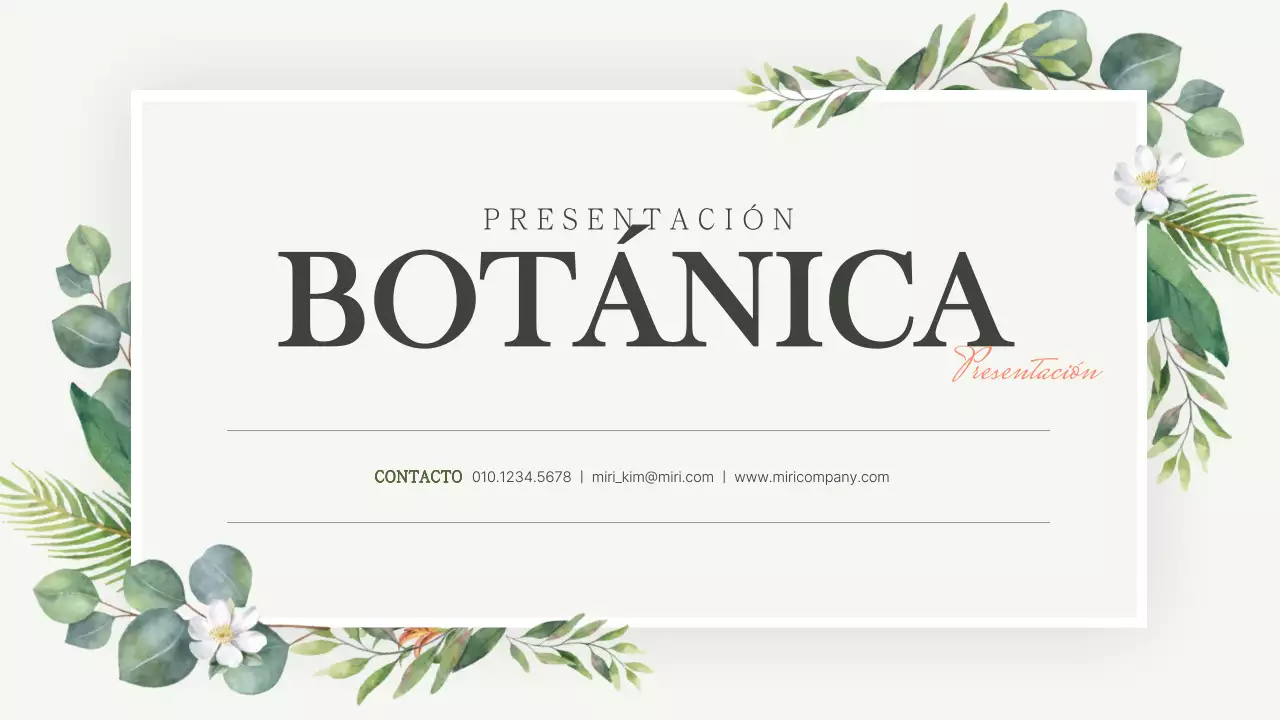 Un informe de marketing sencillo, ecológico y de marca