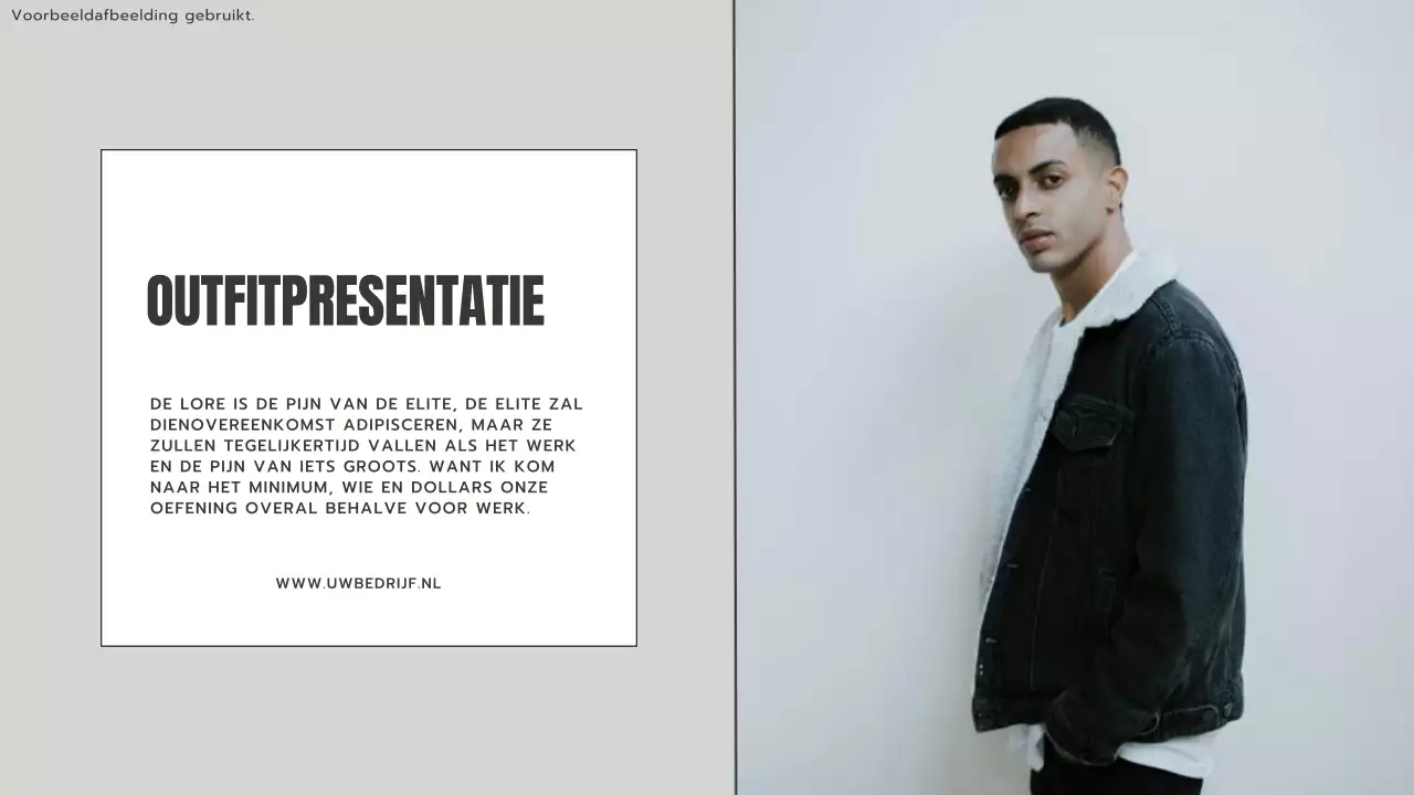 Grijs en Khaki Trend Mode Stylist Blog Promotie