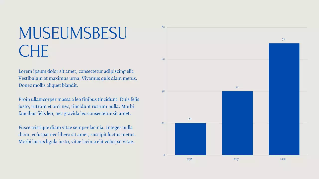 Grau und Blau Elegantes Kunst-Vortragsmaterial