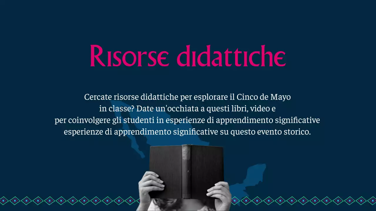 Materiale di studio sulla storia del Cinco de Mayo della Marina