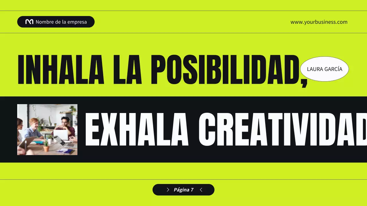 Black and Green Modern Perfil empresarial Presentación de la empresa