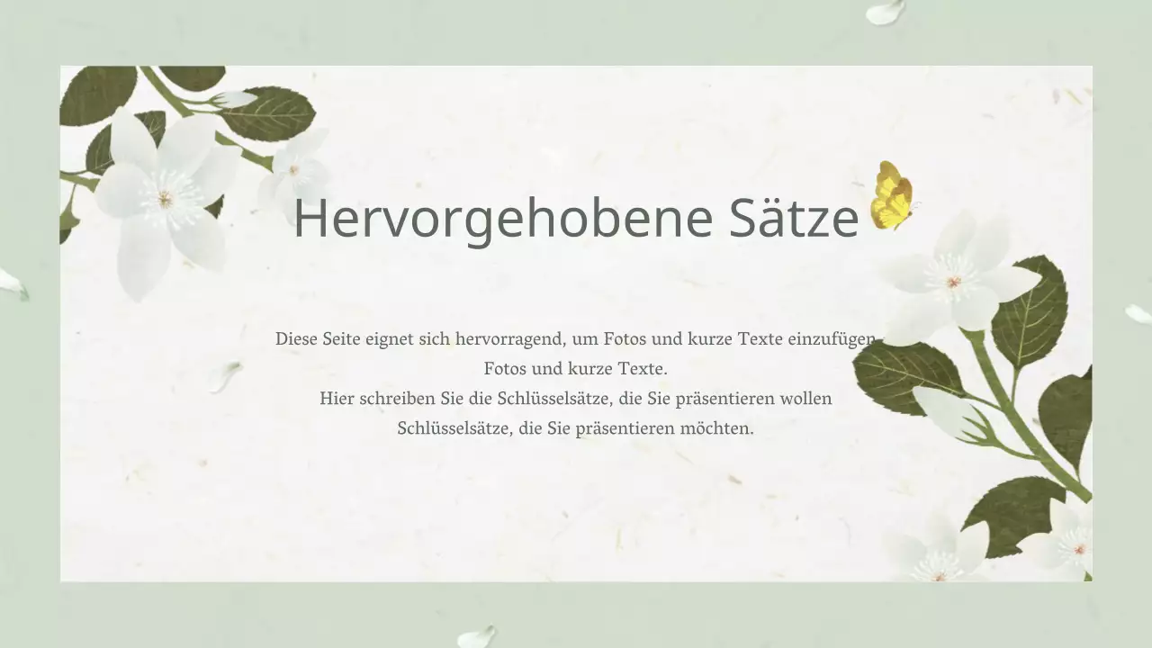 Orientalische weiße Blume Plan für einjährige Pflanzen