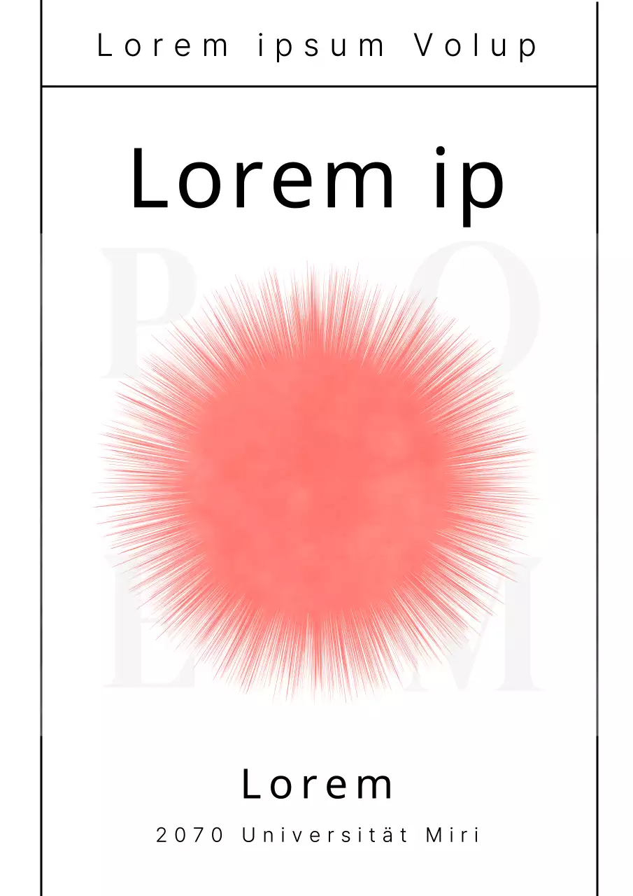 Minimalistisches Buchcover für Schülergedichte in Weiß und Rot