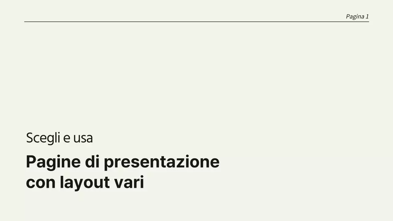 Pagine di presentazione delle tendenze in beige e nero con vari layout Presentazione del prodotto