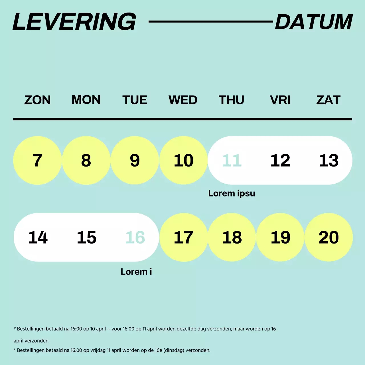 Zet je merk in de trend met geel en lichtblauw