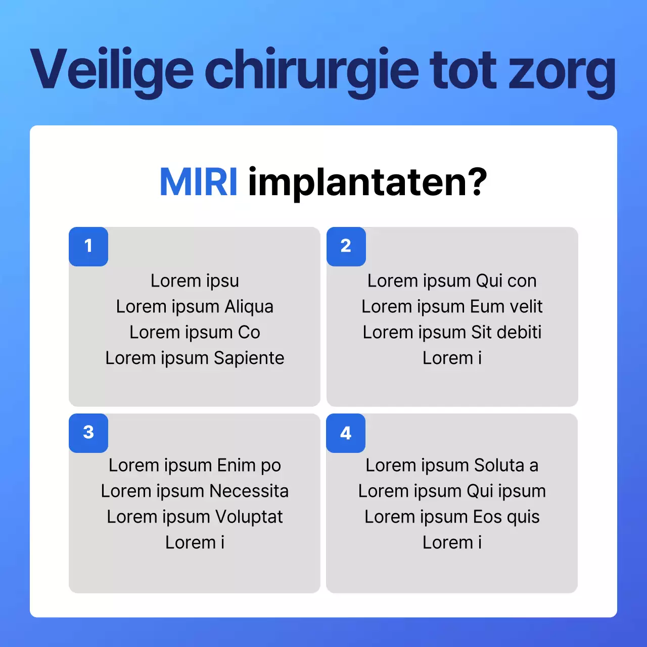 Blue's eenvoudige implantaat tandheelkunde promoties