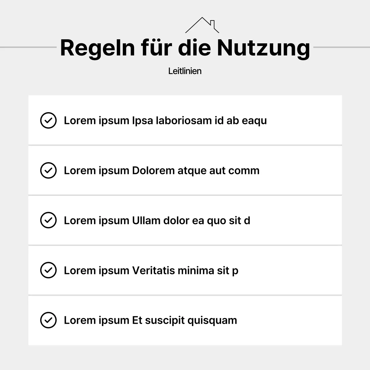 Moderne vorgemahlene Mietanzeige in Orange