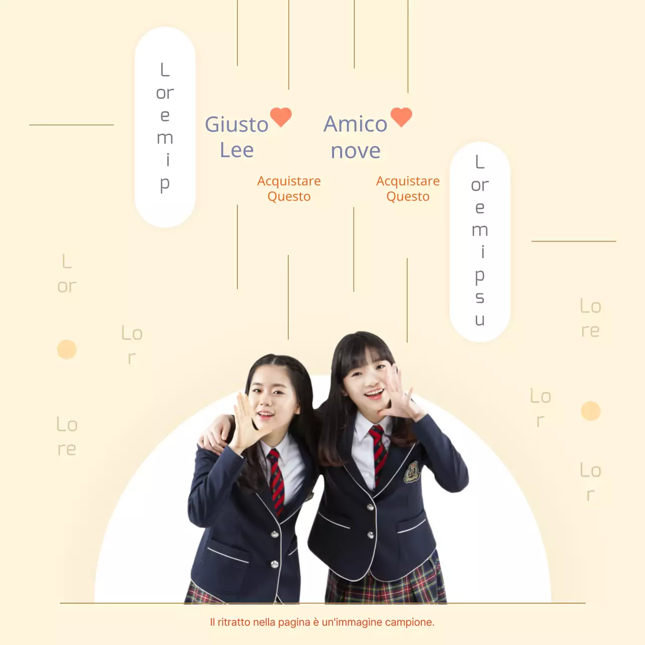 Promuovere un moderno concorso di amicizia e scrittura in giallo e bianco