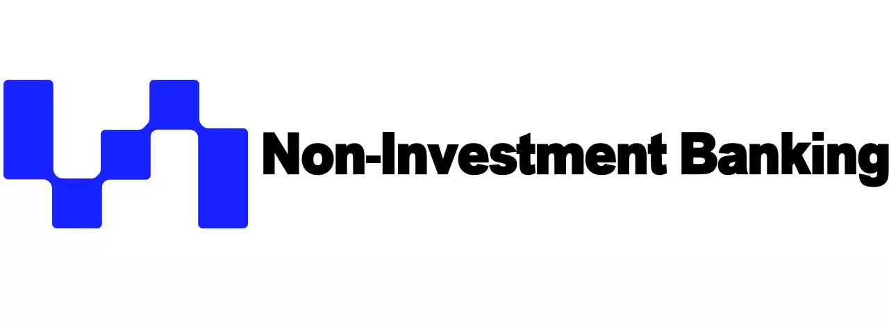 Corporate brand logos associated with investment banking