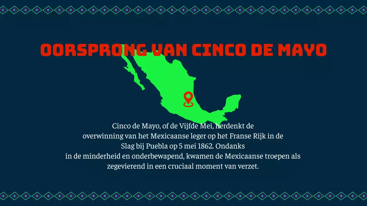 Navy Cinco de Mayo Geschiedenis Studiemateriaal