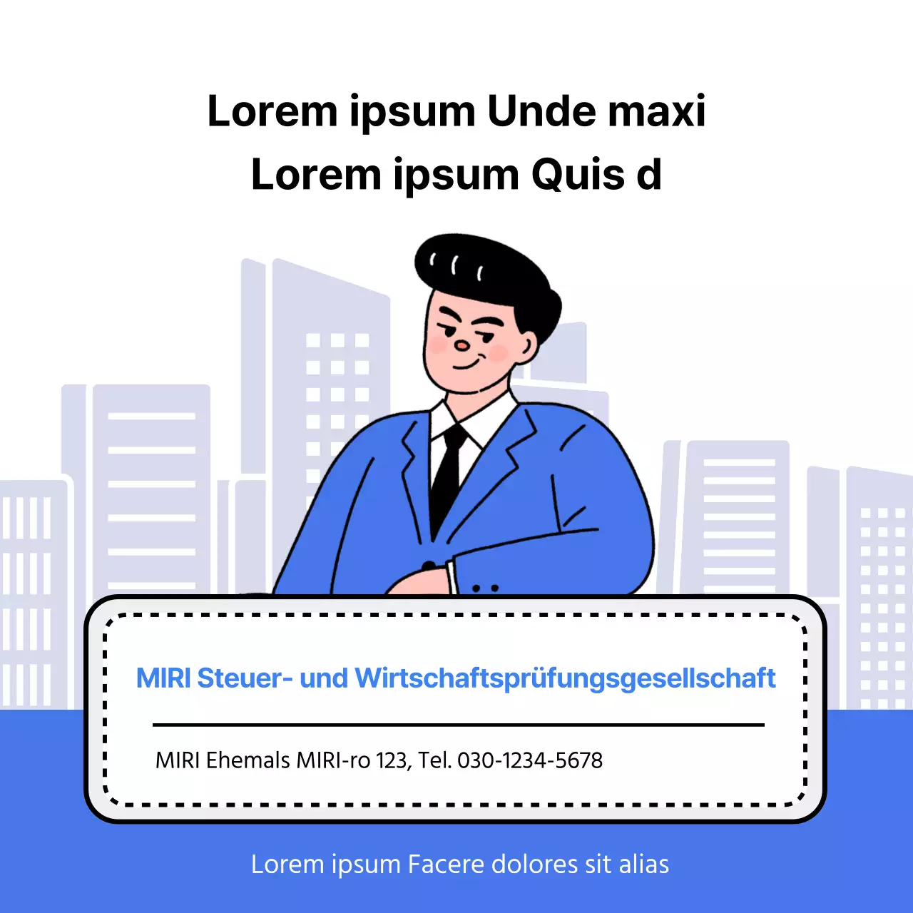 Ein einfacher blau-weißer Leitfaden für die Einreichung Ihrer umfassenden Einkommensteuererklärung