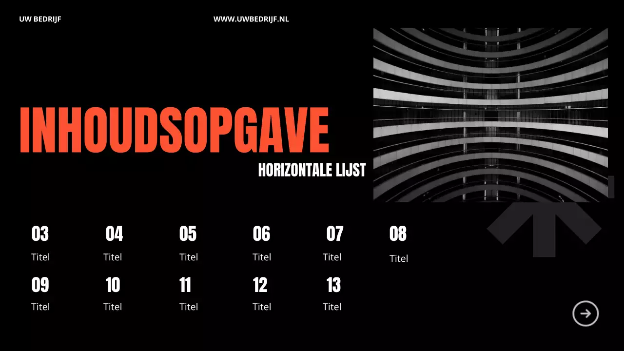 Orange Bold Bedrijf Introductie