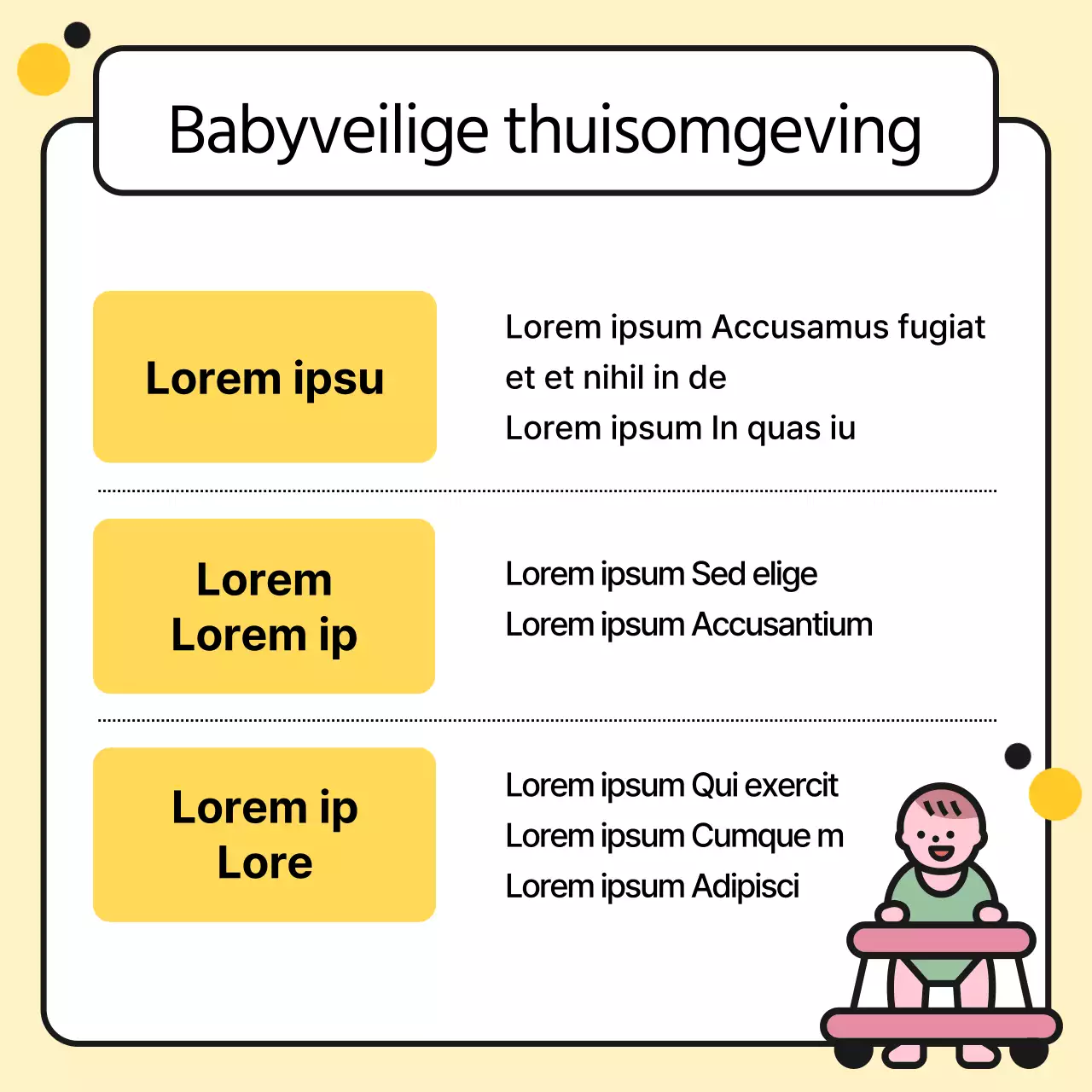 Over Yellow's schattige ouderschapstips