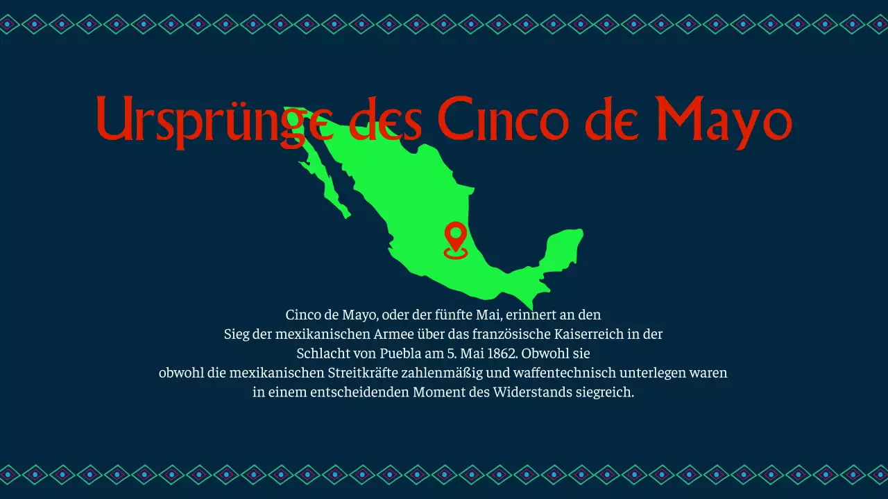 Materialien zur Geschichte des Cinco de Mayo in der Marine