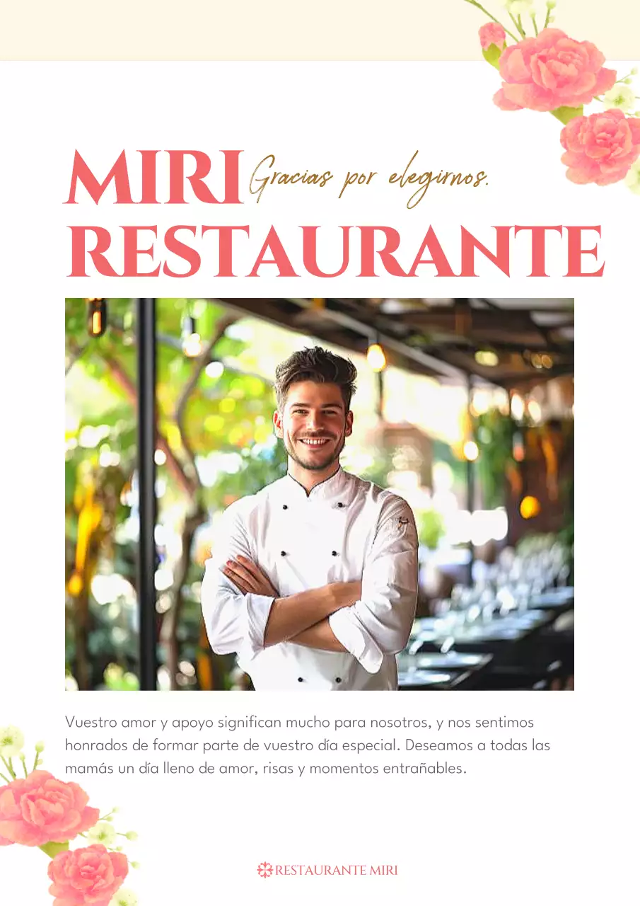 Promueva un lujoso evento del Día de la Madre en rosa y beige