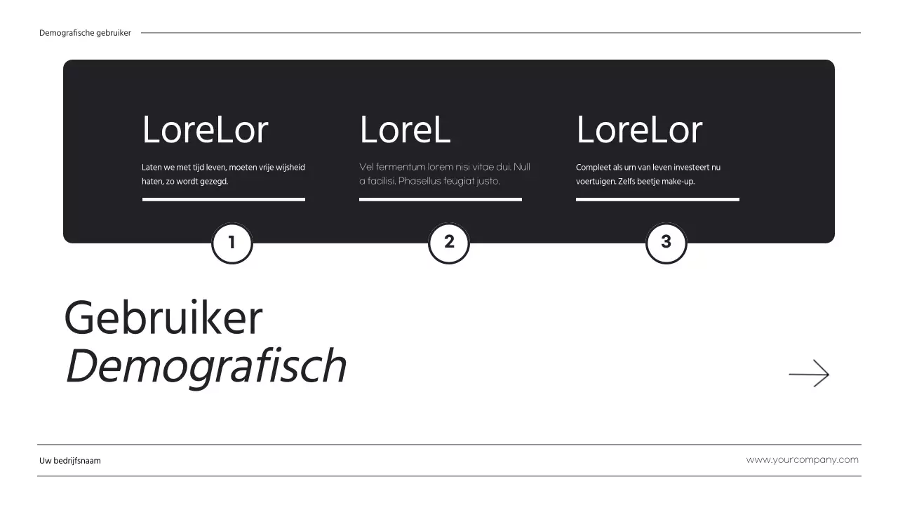 Zwart Wit Minimalistisch Zakelijk Over Ons