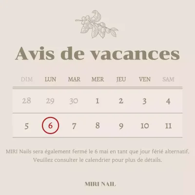 Un guide pour un calendrier minimaliste d'onglerie en beige et ivoire