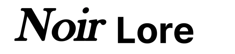 Logo simple et élégant avec variation de texte en noir